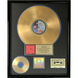 Rush Hold Your Fire RIAA Gold Album Award - Record Award