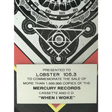 Rusted Root When I Woke RIAA Platinum Album Award - Record Award