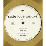 Sade Love Deluxe Epic Records UK Gold Award - Record Award