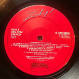 Santana Zebop! 1981 Promo Vinyl - Media