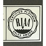 Scandal ft. Patty Smyth Warrior RIAA Platinum Album Award - Record Award
