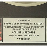 Scandal ft. Patty Smyth Warrior RIAA Platinum Album Award - Record Award