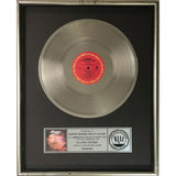 Scandal ft. Patty Smyth Warrior RIAA Platinum Album Award - Record Award