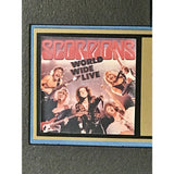 Scorpions World Wide Live RIAA Gold Album Award - Record Award