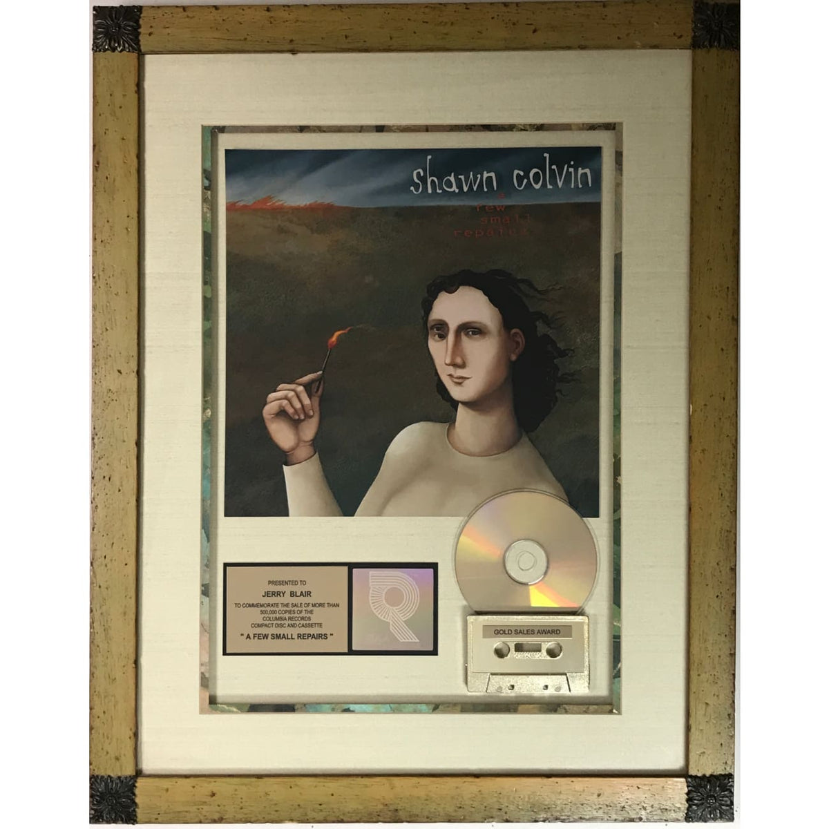 musicgoldmine.com - Shawn Colvin A Few Small Repairs RIAA Gold