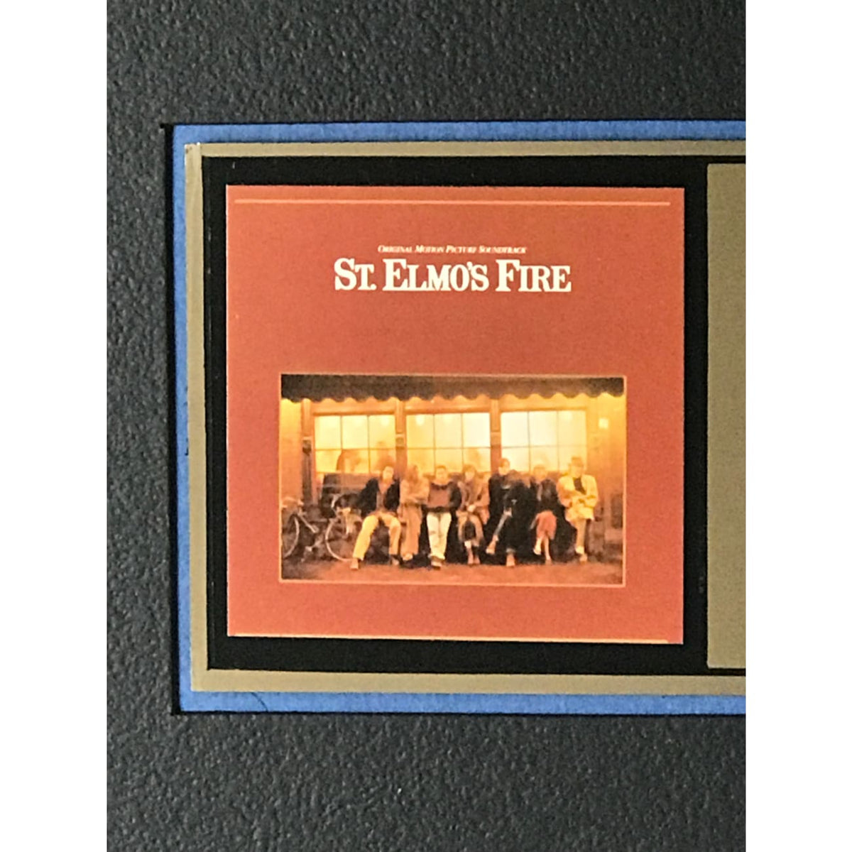 musicgoldmine.com - St. Elmo's Fire Soundtrack RIAA Gold LP