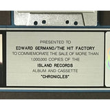 Steve Winwood Chronicles RIAA Platinum Album Award - Record Award