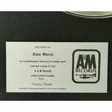 Styx Paradise Theater 1980s A&M Records award - Record Award