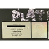 SWV It’s About Time RIAA 2x Multi - Platinum Album Award - Record