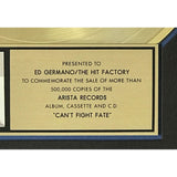 Taylor Dayne Can’t Fight Fate RIAA Gold Album Award - Record Award