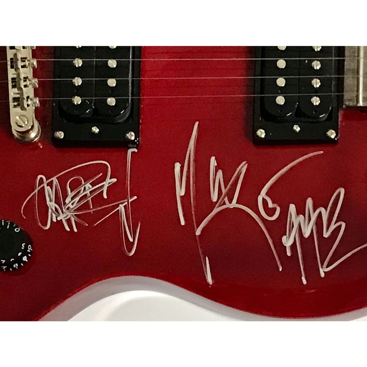 musicgoldmine.com - The All-American Rejects Signed Epiphone SG