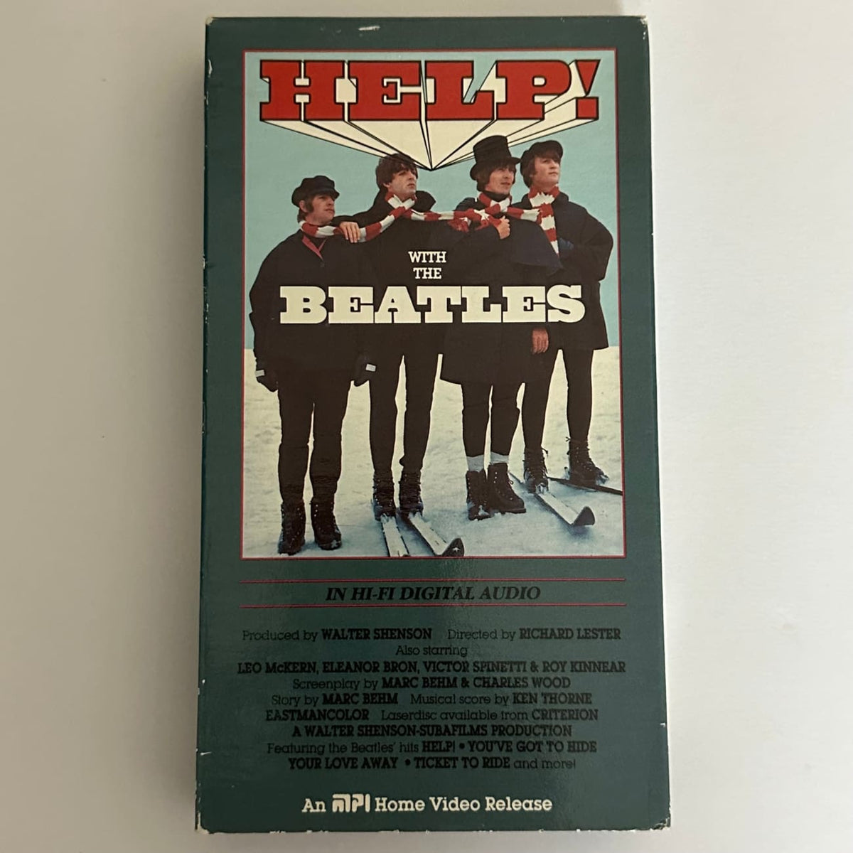 the-beatles-help-vhs-1987- the-beatles-help-vhs-1987-