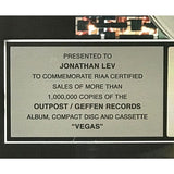 The Crystal Method Vegas RIAA Platinum Award - Record Award
