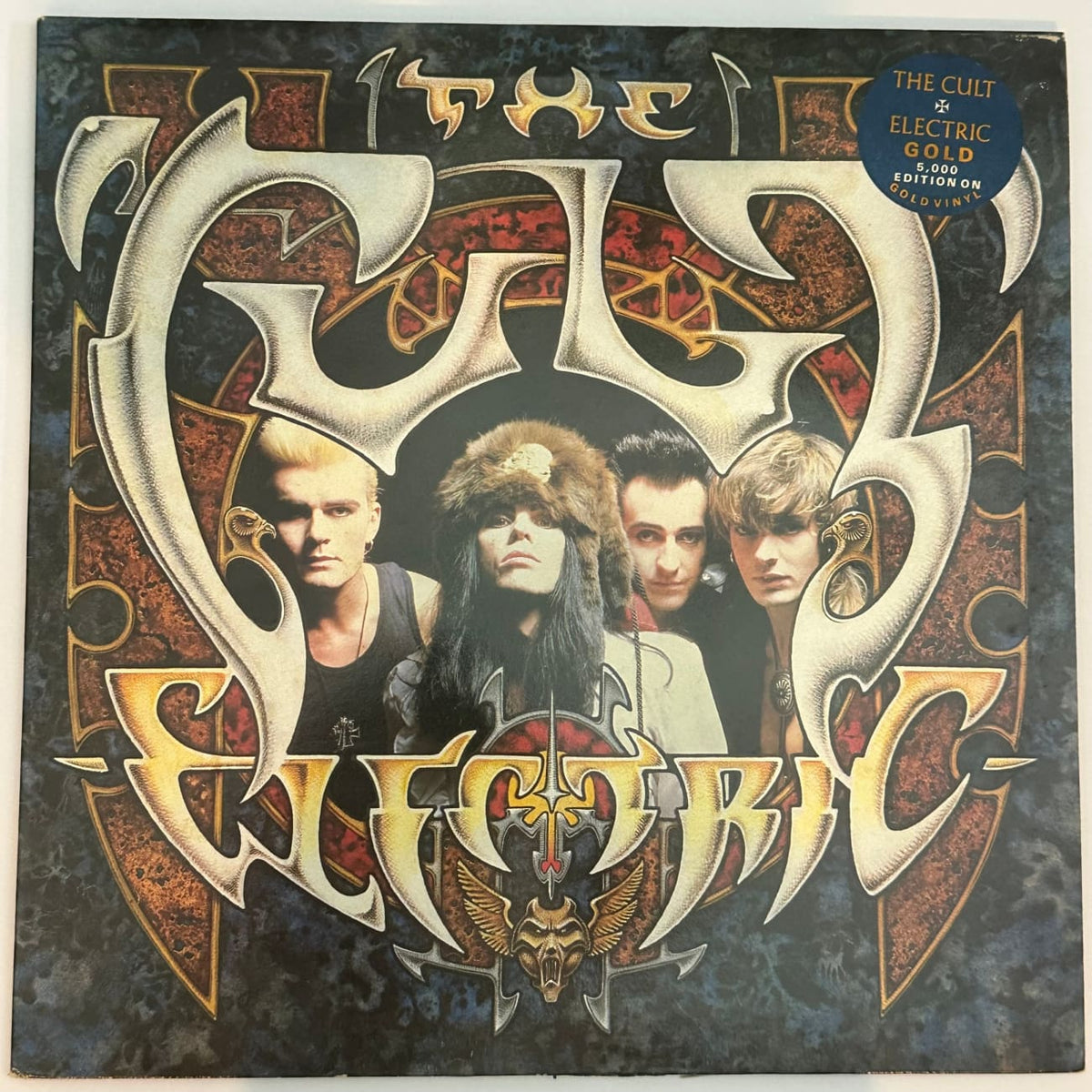 洋楽 The Cult Electric Picture Vinyl UK The Cult Electric - Gold Picture Disc + Inner UK picture