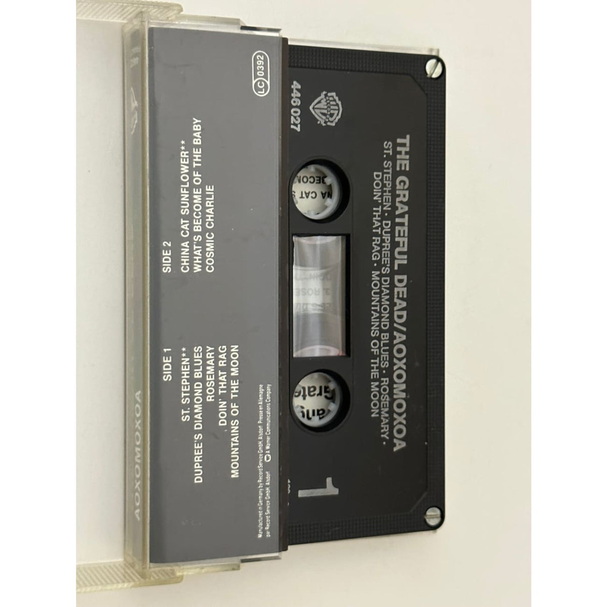 G3 Live in Concert Cassette Tape (1997) Joe Satriani Eric
