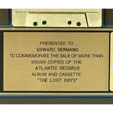 The Lost Boys Soundtrack RIAA Gold Album Award - Record Award