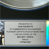 The Notorious B.I.G. ’Hypnotize’ Platinum Single Award - Record Award