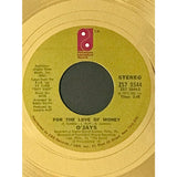 The O’Jays ’For The Love Of Money’ RIAA Gold Single Award - Record Award