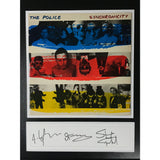 The Police Sting Summers Copeland Signed Collage w/BAS LOA - Music Memorabilia Collage