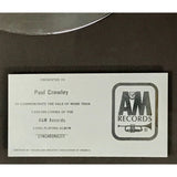 The Police Synchronicity 1980s A&M Records award - Record Award