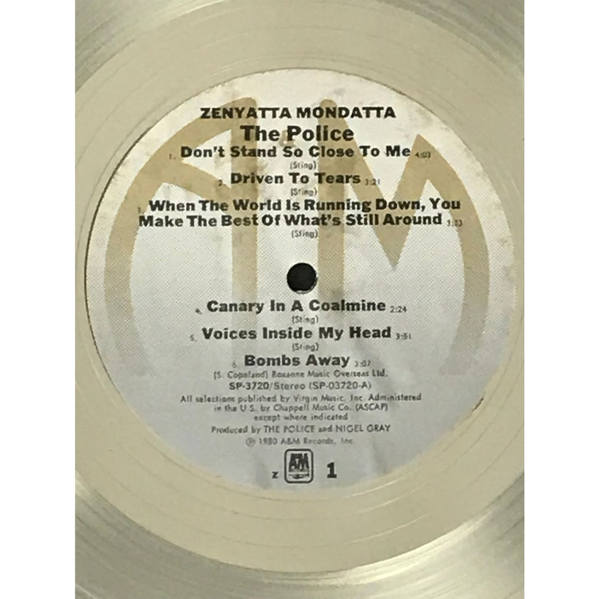 Zenyatta Mondatta - The Police Official Website