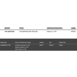 The Simpsons Sing Blues RIAA 2x Multi - Platinum Album Award - Record
