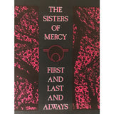 The Sisters Of Mercy First And Last And Always Poster - Music Memorabilia