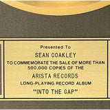 Thompson Twins Into The Gap RIAA Gold Album Award - Record Award