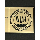 Triumph Allied Forces RIAA Gold Album Award - Record Award
