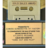 Twisted Sister Come Out And Play RIAA Gold Album Award - Record Award