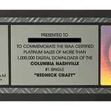 Tyler Farr ’Redneck Crazy’ RIAA Digital Single Award - Record Award