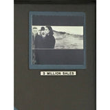 U2 The Joshua Tree RIAA 3x Multi-Platinum Album Award - Record Award