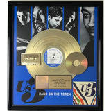 Us3 Hand On The Torch RIAA Gold Album Award - Record Award