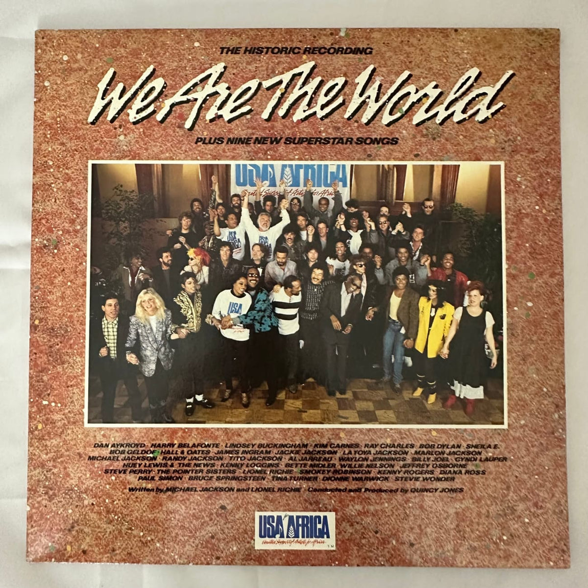 musicgoldmine.com - USA for Africa We Are The World 12