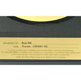 Warrant Cherry Pie album Ampex Golden Reel Award - Record Award
