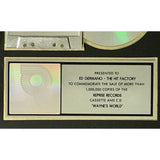 Wayne’s World Soundtrack RIAA Platinum Album Award - Record Award