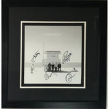 Weezer Album signed by group - BAS LOA - Music Memorabilia Collage