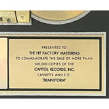Young MC Brainstorm RIAA Gold Album Award + Grammy Win Certificate - Record Award