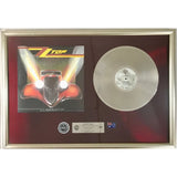 ZZ Top Eliminator 1987 ARIA Australian Double Platinum LP Award presented to Dusty Hill - RARE - Record Award