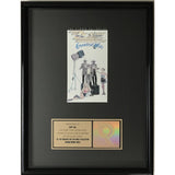 ZZ Top Greatest Hits RIAA Gold Video Award presented to Dusty Hill - RARE - Record Award