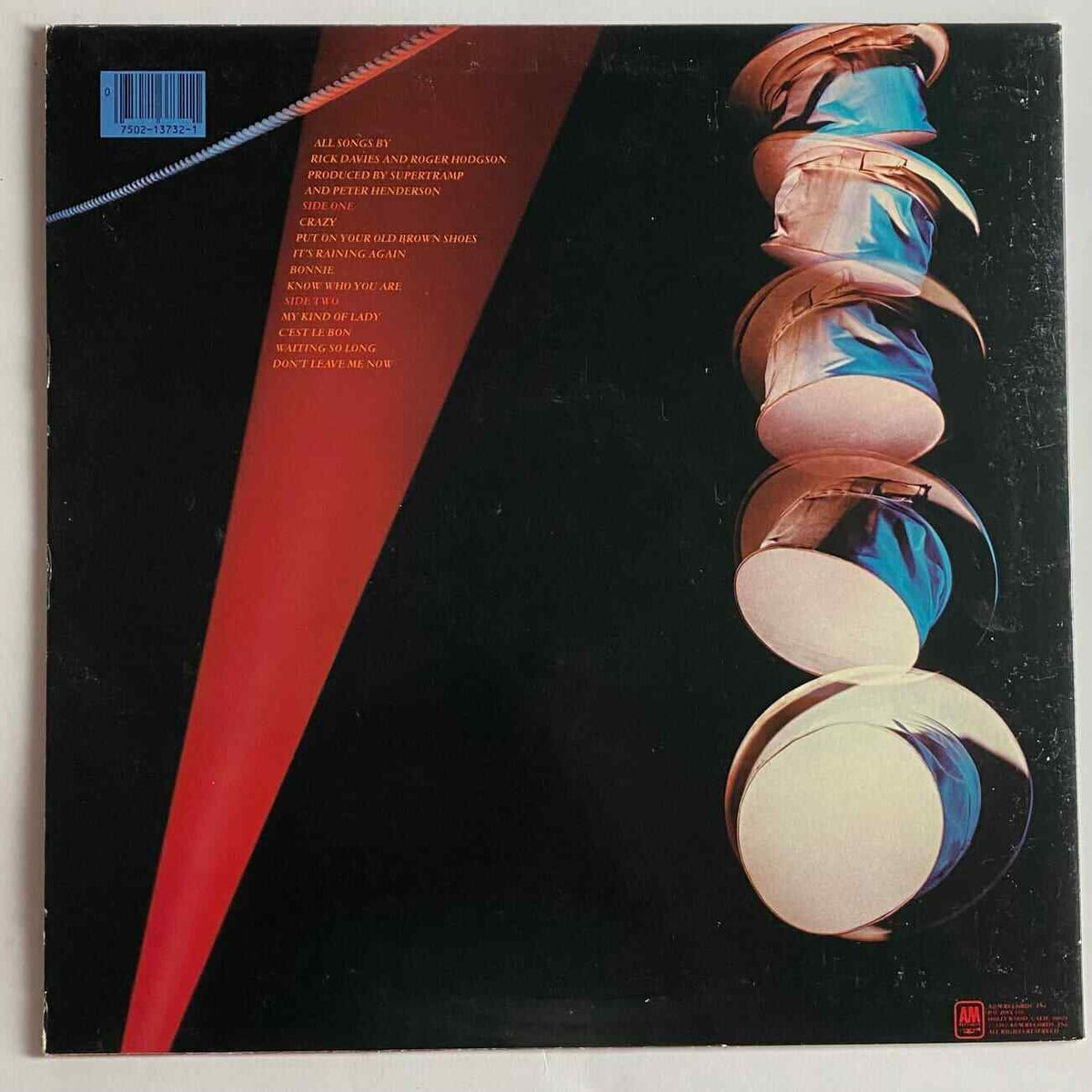 Supertrampfamous last words 1982 LP – MusicGoldmine.com