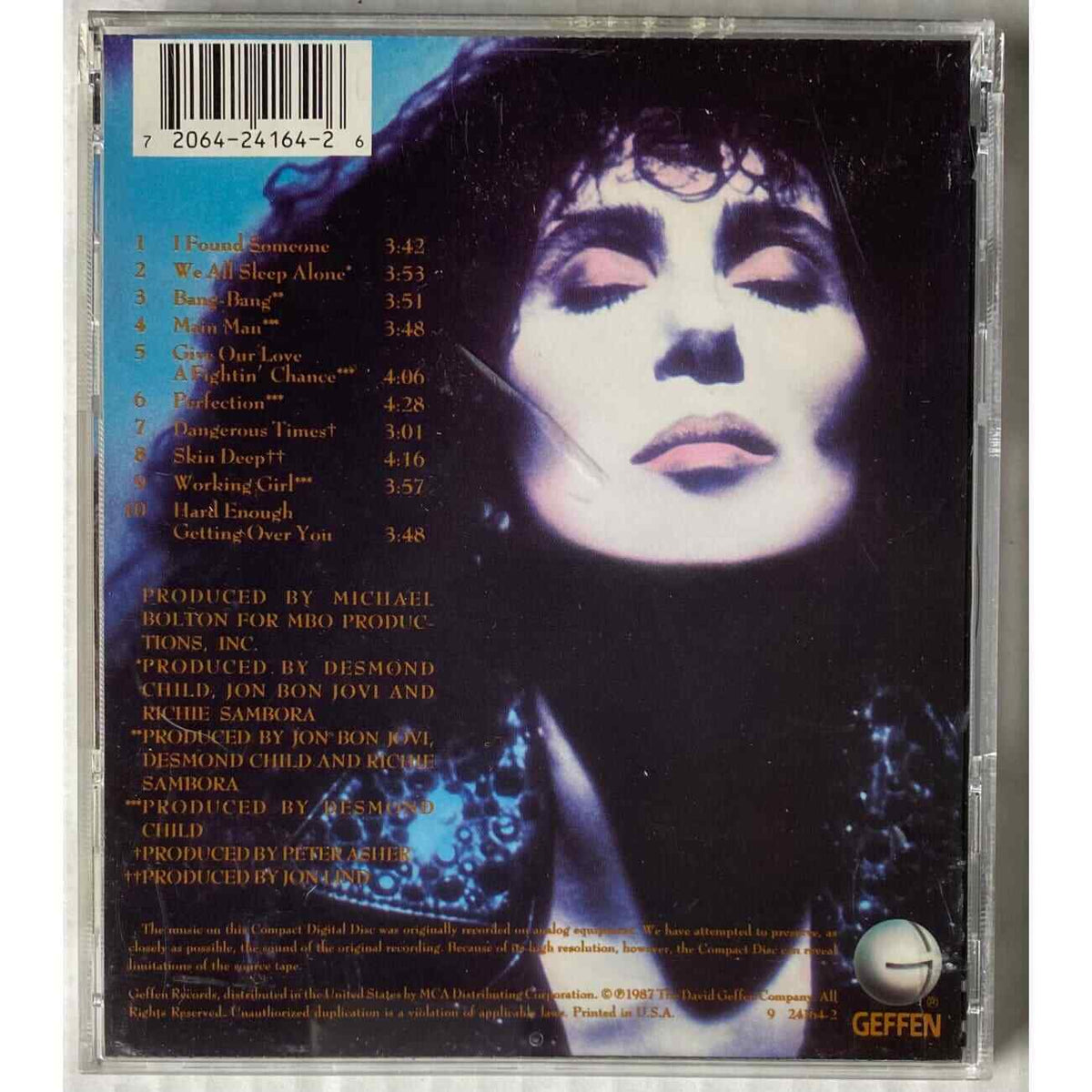 Cher Self-Titled 1987 CD – MusicGoldmine.com