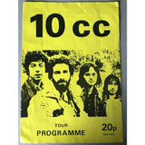 10cc 1975 UK Concert Tour Program - Music Memorabilia