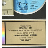 2 Unlimited Get Ready! RIAA Gold Album Award - Record Award
