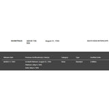 2Pac Above The Rim Soundtrack RIAA 2x Multi-Platinum Album Award - RARE - Record Award