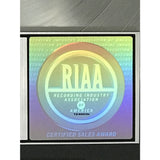 2Pac Loyal To The Game RIAA Platinum Album Award - RARE - Record Award