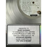2Pac Loyal To The Game RIAA Platinum Album Award - RARE - Record Award