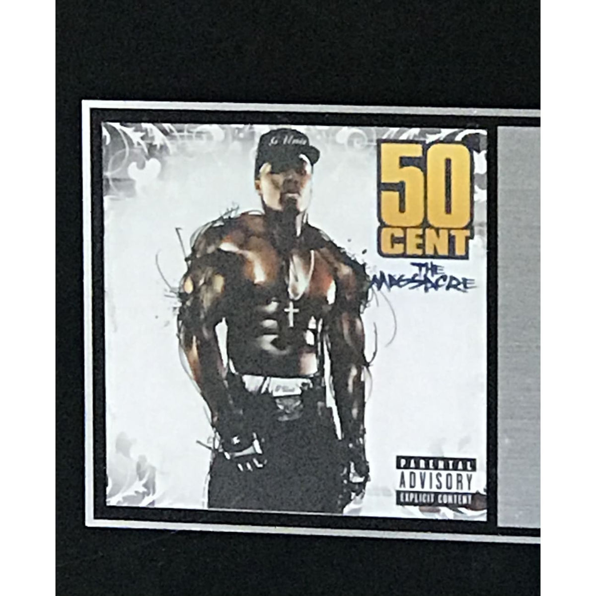 50 Cent The Massacre RIAA 5x Platinum Award – MusicGoldmine.com