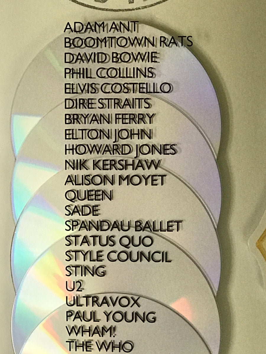 Live Aid RIAA DVD Box Set 10x Multi-Platinum Award – MusicGoldmine.com