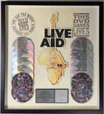 Live Aid RIAA DVD Box Set 10x Multi-Platinum Award